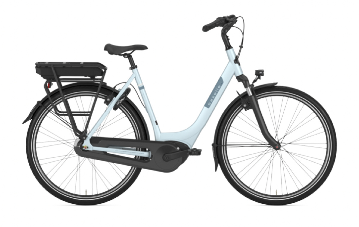 GAZELLE Paris C7 HMB Dames Iced Blue Mat 57cm 2023